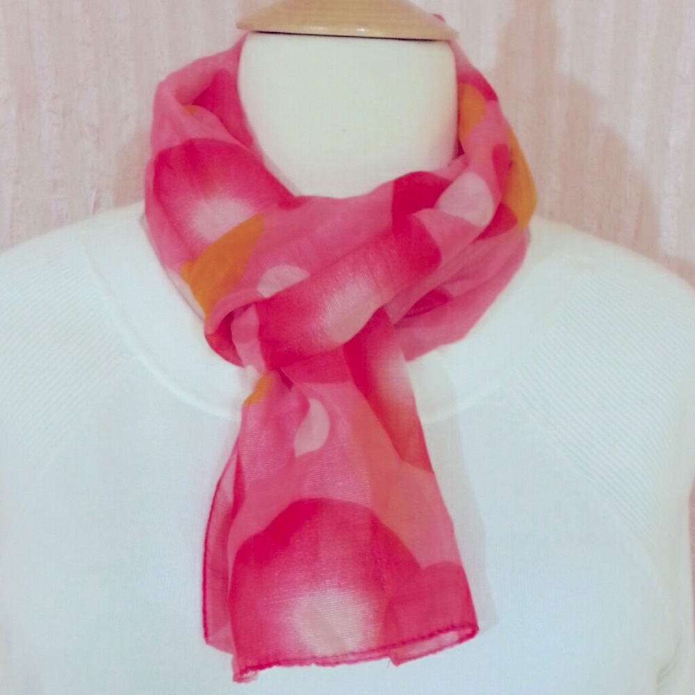 Beautiful Polyester Multicolor Scarf - Picture 2 of 3